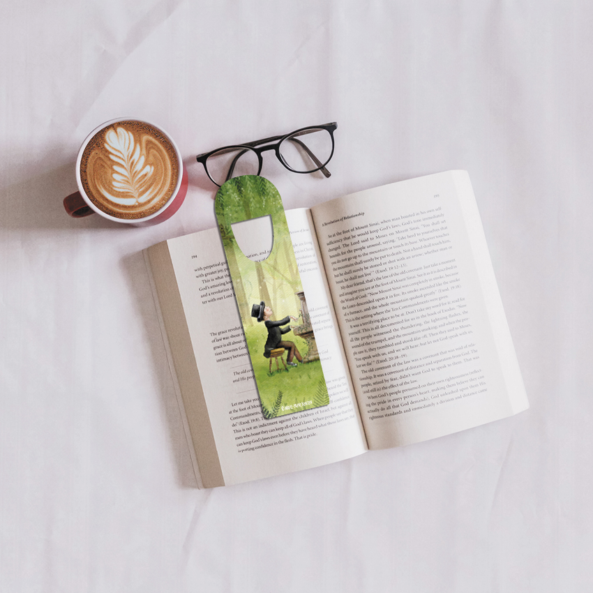 Marque-page Le pianiste